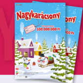 Boldog karácsonyt! 2018 sorsjegy - nyerj 100 millió forintot